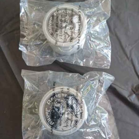 2 Vintage Saban's Power Rangers in Space Silver Ranger Yo-Yo Set New & Sealed - Picture 1 of 9